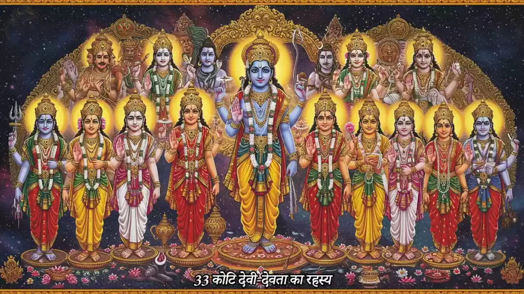 33 कोटि देवी देवता का मतलब